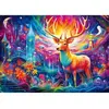 Image de Puzzle 1000 piÃ¨ces : Cerf Mystique