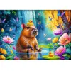 Image de Puzzle 1000 pièces : Capybara Trefl-10949