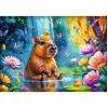 Image de Puzzle 1000 piÃ¨ces : Capybara