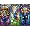 Image de Puzzle 1000 piÃ¨ces : Vitrail d'animaux