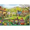 Image de Puzzle 1000 pièces : Chasse aux œufs de Pâques