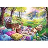 Image de Puzzle 1000 pièces : Pique-nique dans la prairie Trefl-10978