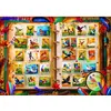 Image de Puzzle 1000 pièces : Collection de timbres - Atlas des oiseaux Trefl-10979