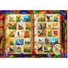 Image de Puzzle 1000 piÃ¨ces : Collection de timbres - Atlas des oiseaux