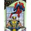Image de Puzzle 1000 pièces : Spider-man et Wolverine Trefl-12088
