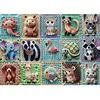 Image de Puzzle 1000 piÃ¨ces : Animaux au crochet