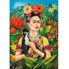 Image de Puzzle 1000 pièces : Frida Kahlo - Portrait dans la jungle Trefl-12094