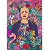 Image de Puzzle 1000 piÃ¨ces : L'Ã¢me en fleurs - Frida Kahlo Corporation