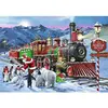 Image de Puzzle 1000 pièces : Train de Noël Trefl-12097