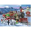 Image de Puzzle 1000 piÃ¨ces : Train de NoÃ«l