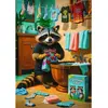 Image de Puzzle 1000 pièces : Le raton laveur fait sa lessive Trefl-12139