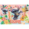 Image de Puzzle 100 pièces : Lilo et Stitch / Point et amis en action Tref-16495