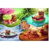 Image de Puzzle 300 piÃ¨ces : Les quatre saisons avec des capybaras