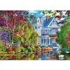 Image de Puzzle 2000 pièces : Maison au bord du lac Trefl-27129