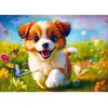 Image de Puzzle 500 pièces : Chiot Heureux