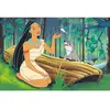 Image de Puzzles 600 pièces : 40e anniversaire - Pocahontas / Princesses Disney Trefl-37605