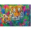 Image de Puzzle 500 pièces : Tigres dans la jungle Trefl-37625