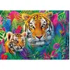 Image de Puzzle 500 piÃ¨ces : Tigres dans la jungle