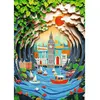 Image de Puzzles 1000 piÃ¨ces : 40e anniversaire - Paper Art 3D : Londres