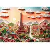 Image de Puzzles 1000 piÃ¨ces : 40e anniversaire - Paper Art 3D : Paris