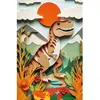 Image de Puzzle 160 piÃ¨ces : Effet 3D - Dinosaure