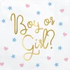 Image de Lot de 20 serviettes Boy or Girl? (33 x 33 cm)