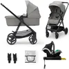 Image de Poussette 4 en 1 Newly Moonlight Grey