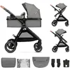 Image de Poussette Esme 2 en 1 Moonlight Grey