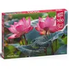Image de Puzzle 500 pièces : Fleurs de Lotus roses Timaro-20012