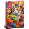 Image de Puzzle 500 pièces : Fantaisie féline Timaro-20098
