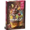 Image de Puzzle 500 piÃ¨ces : GÃ¢teau fou