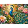 Image de Puzzle 1000 pièces : Le paradis du paon Timaro-30929