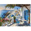 Image de Puzzle 1000 pièces : Santorin Blues Timaro-30936