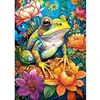 Image de Puzzle 1000 pièces : Grenouille Flower Power Timaro-31100