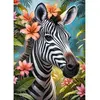 Image de Puzzle 1000 piÃ¨ces : dame zÃ¨bre