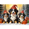 Image de Puzzle 1000 pièces : Chiots des fêtes Timaro-31254