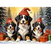 Image de Puzzle 1000 piÃ¨ces : Chiots des fÃªtes