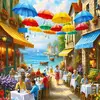 Image de Puzzle 1000 pièces : Allée des parapluies Timaro-31322