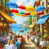 Image de Puzzle 1000 pièces : Allée des parapluies