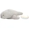 Image de Peluche veilleuse Phoque nature bio gris