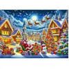 Image de Puzzle 1000 pièces en bois : Le Voyage Joyeux du Père Noël NB 0802-XL