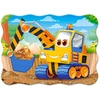 Image de Puzzle 30 pièces : Excavatrice jaune Castorland-03464-1