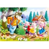 Image de Puzzle 60 pièces : Les trois petits cochons Castorland-06519