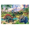Image de Puzzle 120 piÃ¨ces : Les volcans et dinosaures