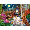 Image de Puzzle 180 piÃ¨ces : Chatons sur le toit