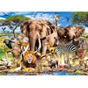 Image de Puzzle 260 piÃ¨ces : Animaux de la Savane