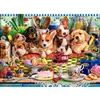 Image de Puzzle 300 pièces : Chiots Dessert B-030590