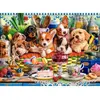 Image de Puzzle 300 pièces : Chiots Dessert