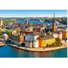 Image de Puzzle 500 pièces : La vieille ville de Stockholm, Suède Castorland-B-52790