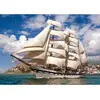 Image de Puzzle 500 pièces : Grand voilier quittant le port Castorland-B-52851